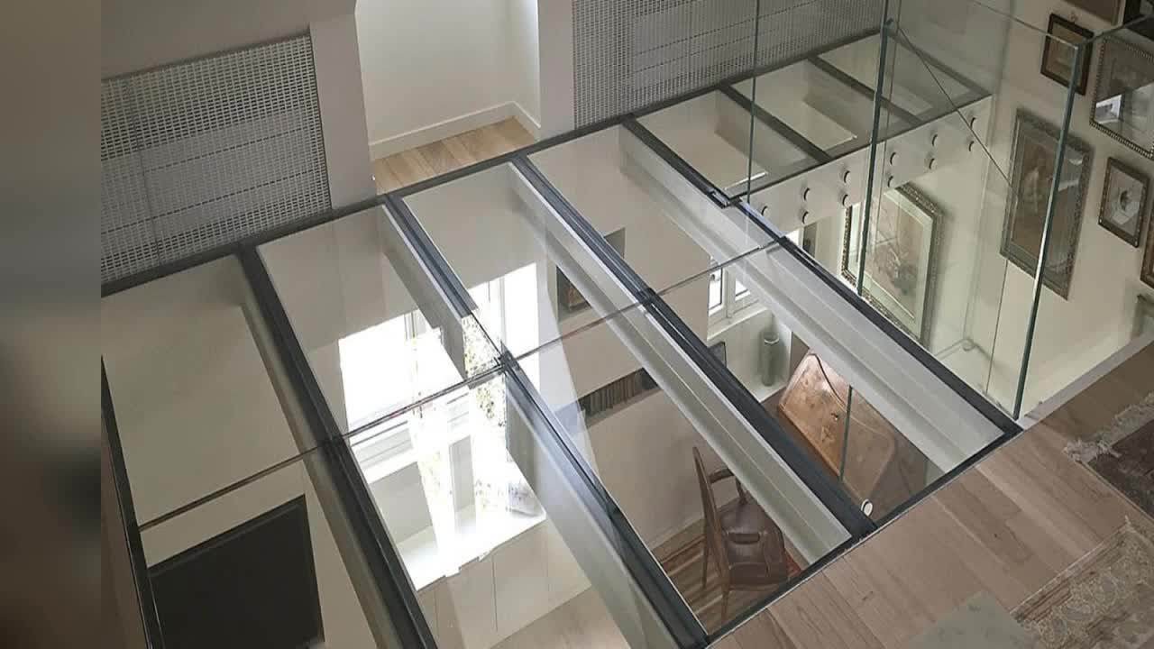 Structural Floor Glass Safety Clear Translucent Frosted Slipproof Anti