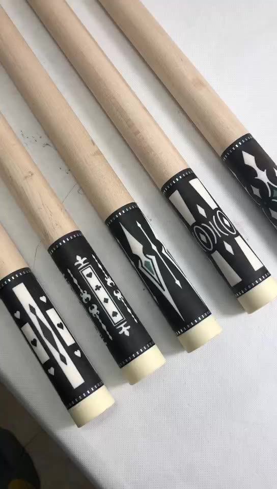 Chyone Custom Half-finished Malachite Inlay Pool Cue 1/2 Joint Square ...