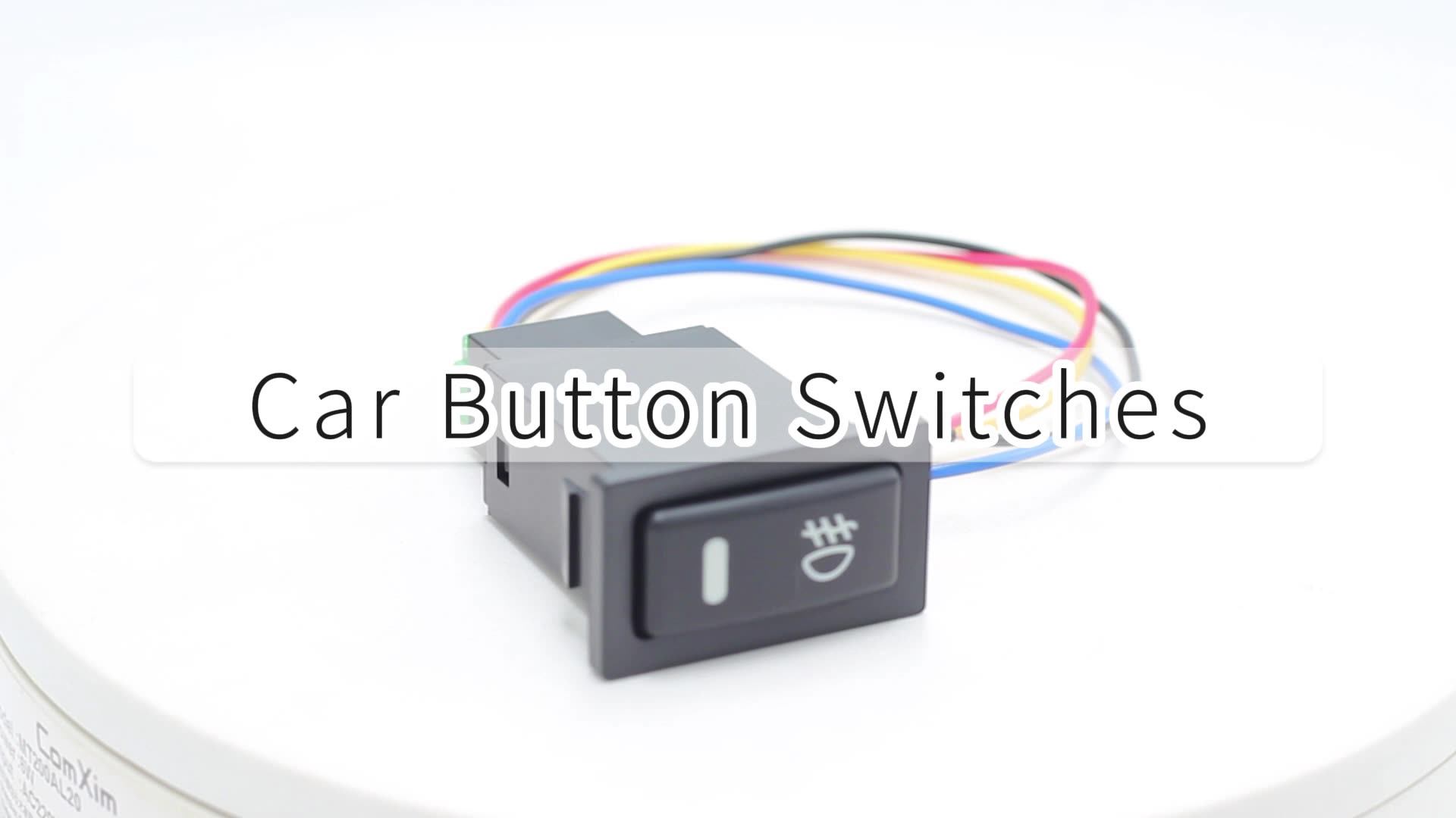 Car Button Switches For Toyota Corolla Vios Led Push Switch With Connector Wire Kit Laser Fog