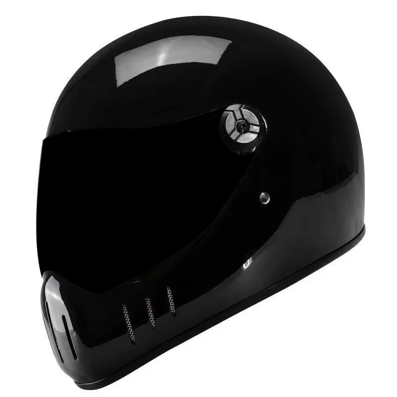 3C certification retro helmet men's and women's motorcycle adult helmet cruise motorcycle riding full helmet pig nose helmet