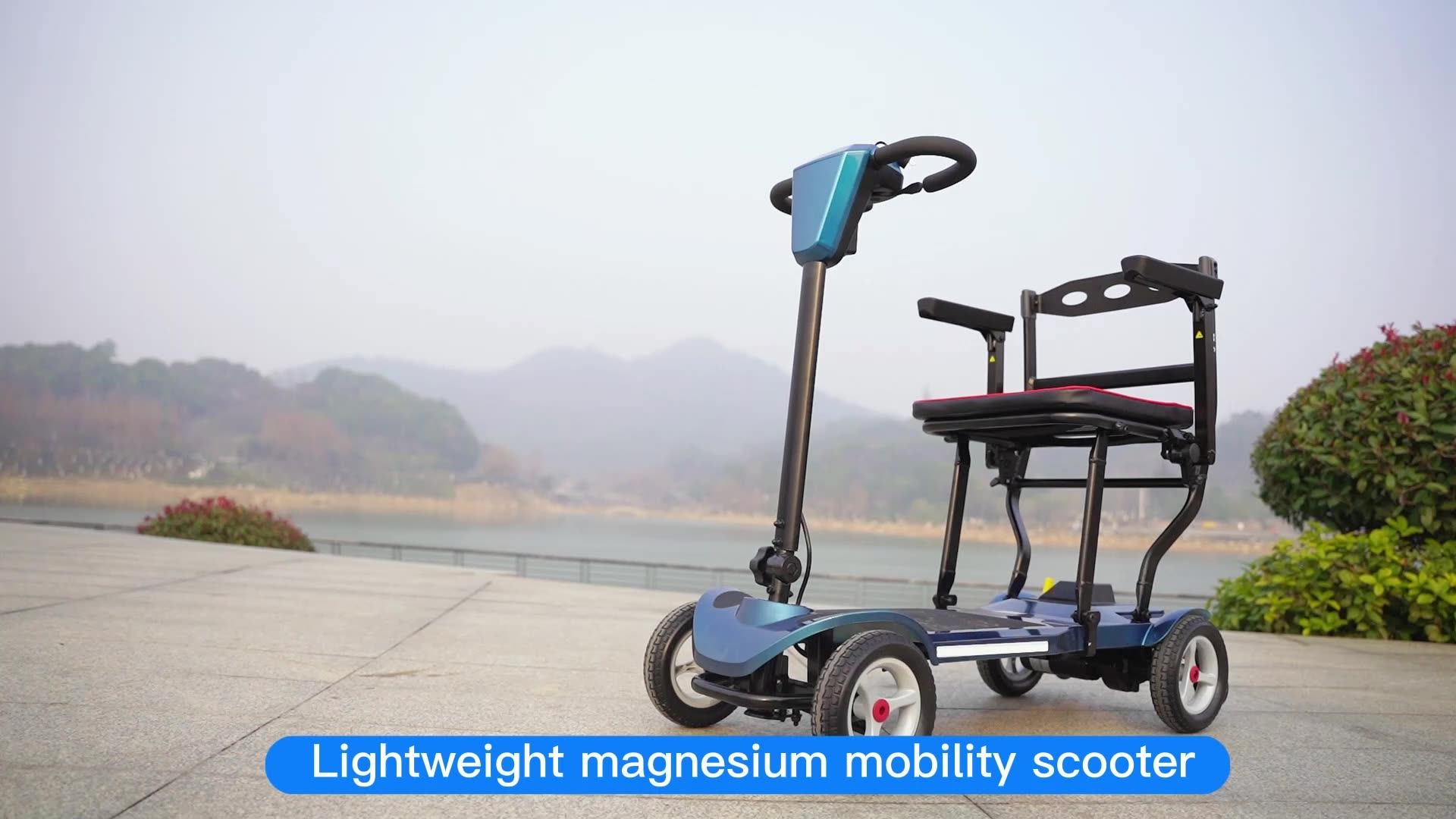High Quality Travel Portable Mobility Scooter Brushless 15kg