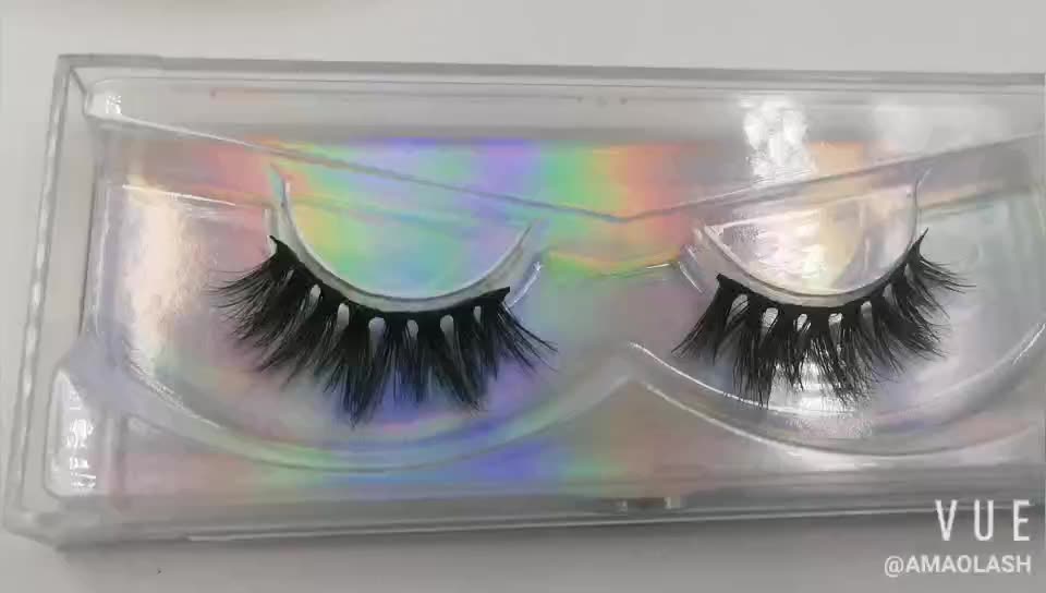 AMAOLASH Lashes 3D искусственные норковые ресницы пушистые мягкие тонкие объемные
