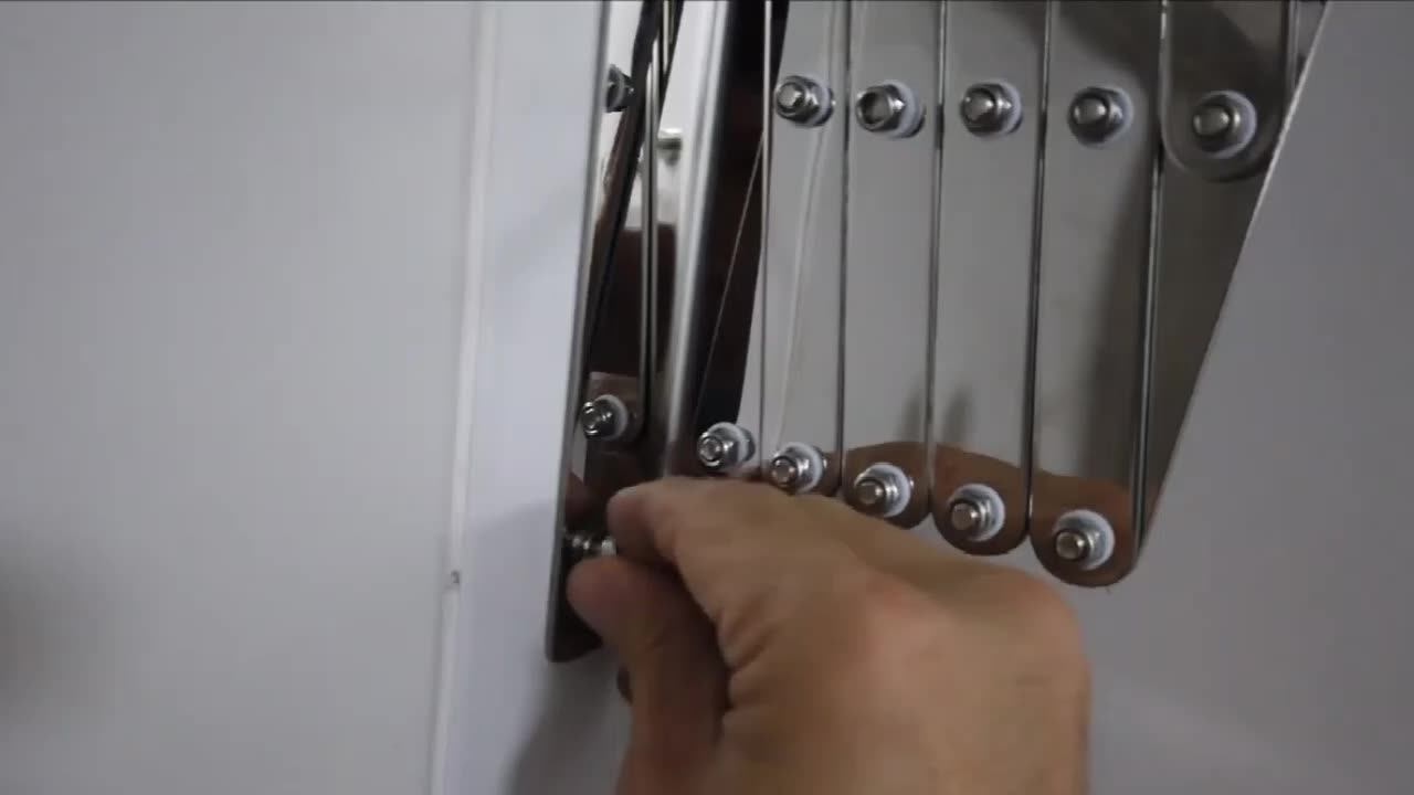 Сушилка С Гармошкой,Настенная Вешалка Для Одежды,Складной Универсальный ...