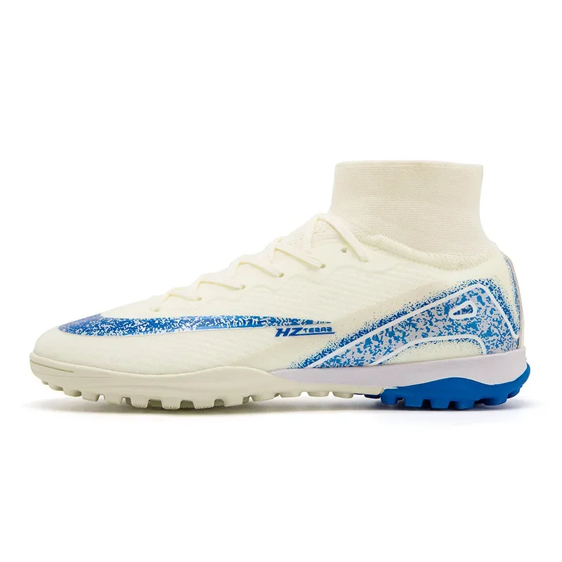 Cross-border new high-top sports football shoes spikes football shoes TF broken nails special training shoes football men's