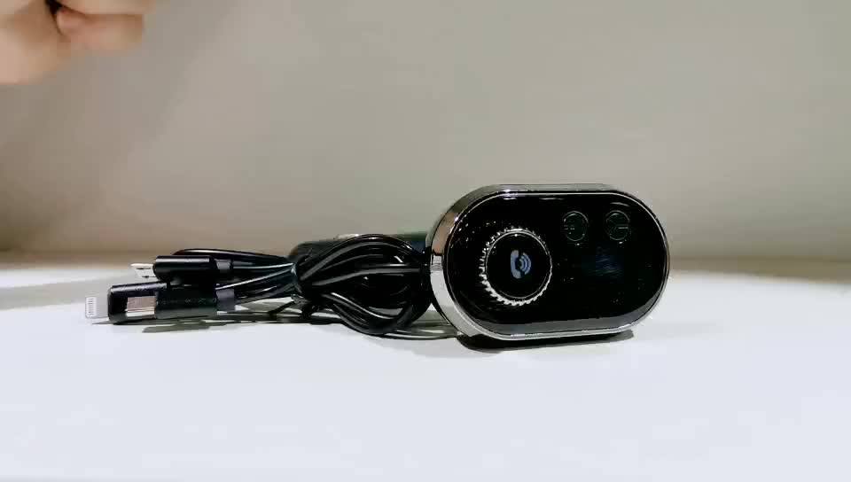 Lutu Q15 Fast Car Charger Car Mp3 Player With Bluetooth Fm Transmitter