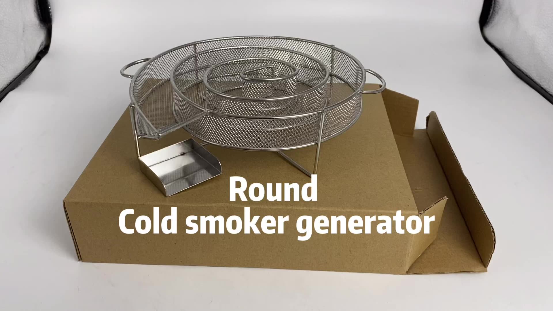 Outdoor Bbq Smoker Wood Pellet Holder,Bbq Grill Cold Smoking Mesh Tube