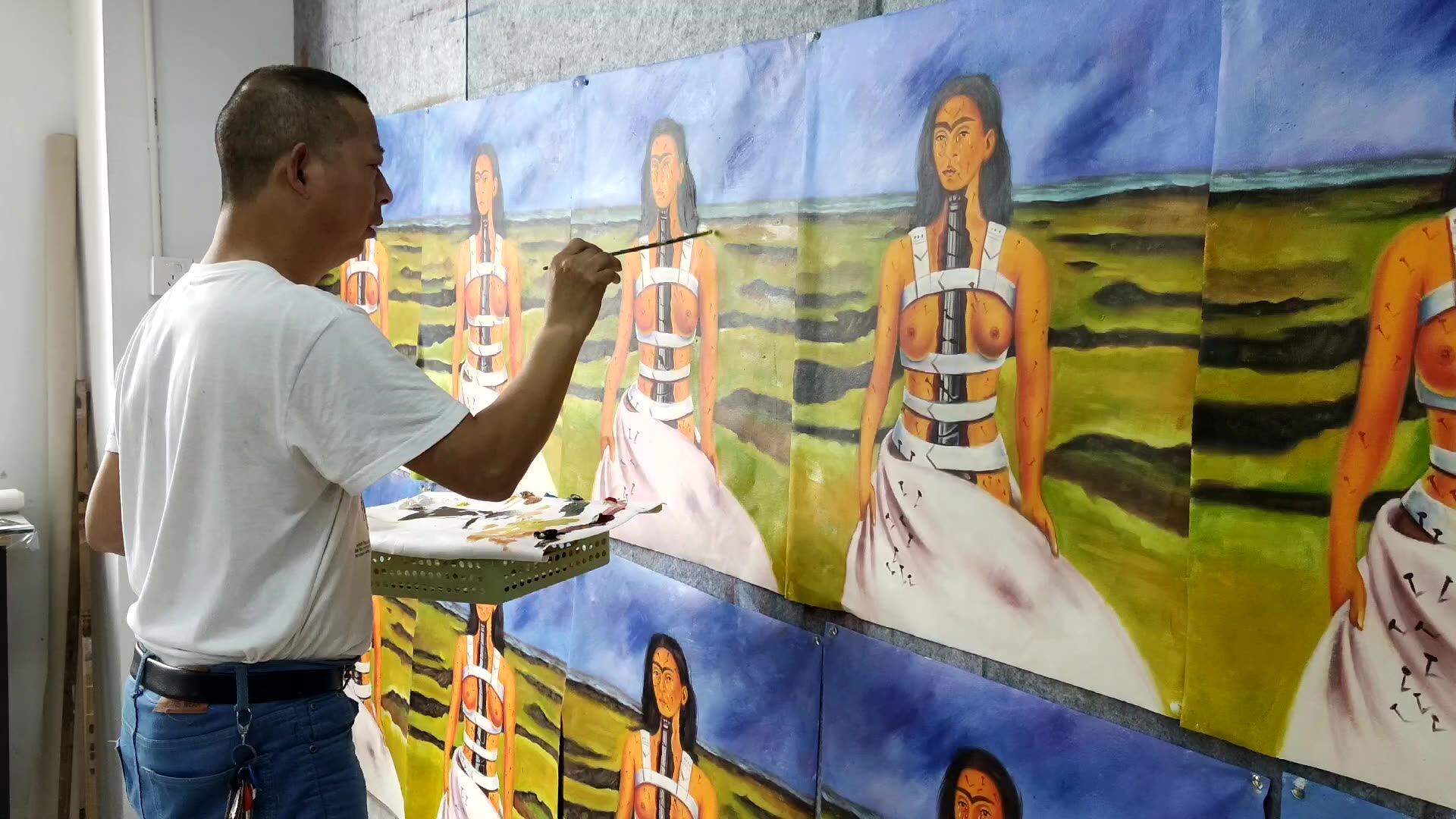 Pop Art Paintings Color Sexy Woman Nude Paintings Girls Art Wall