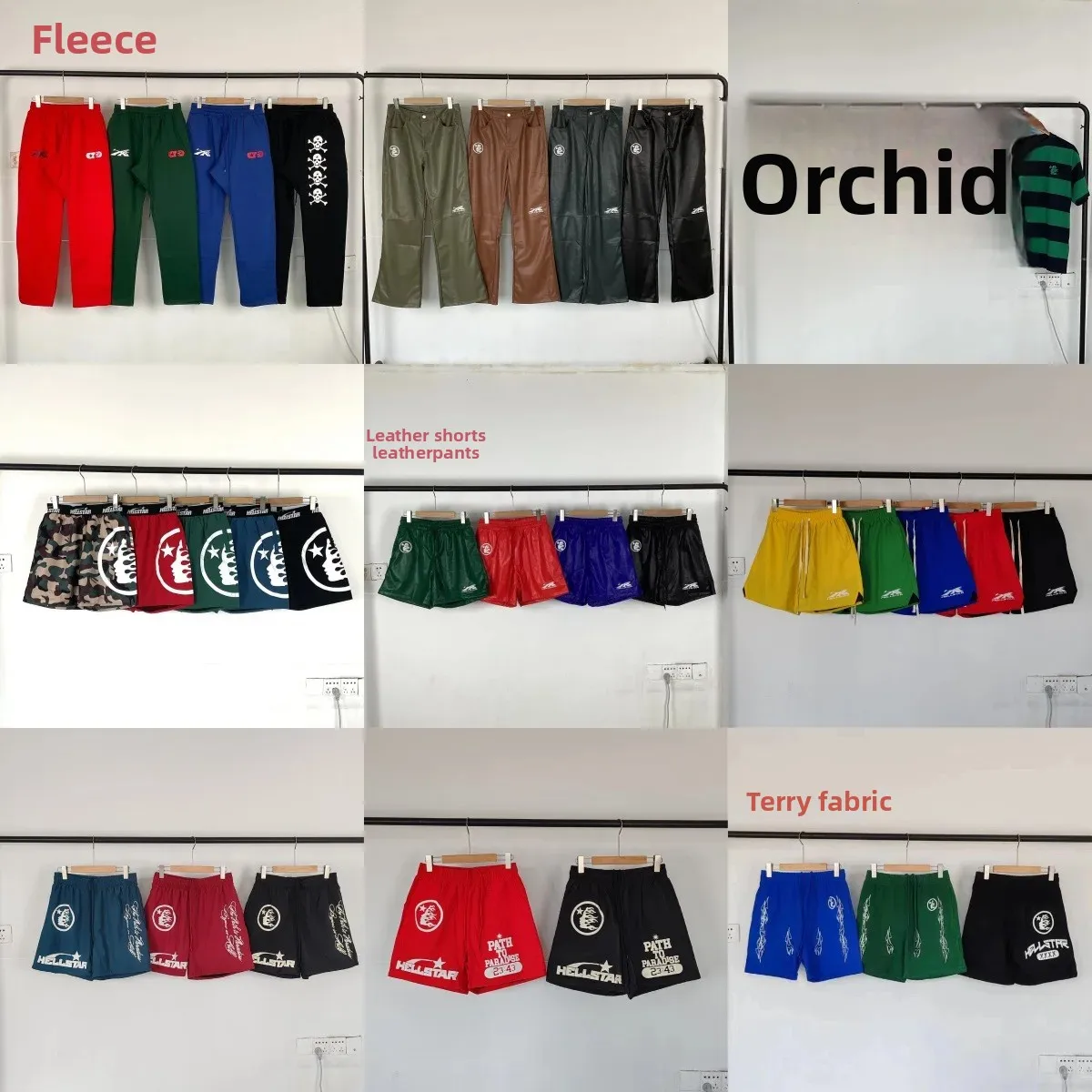 Men's Large Size Loose Shorts 2024 Summer New European and American Trendy Brand Street Fashion Five-Point Pants