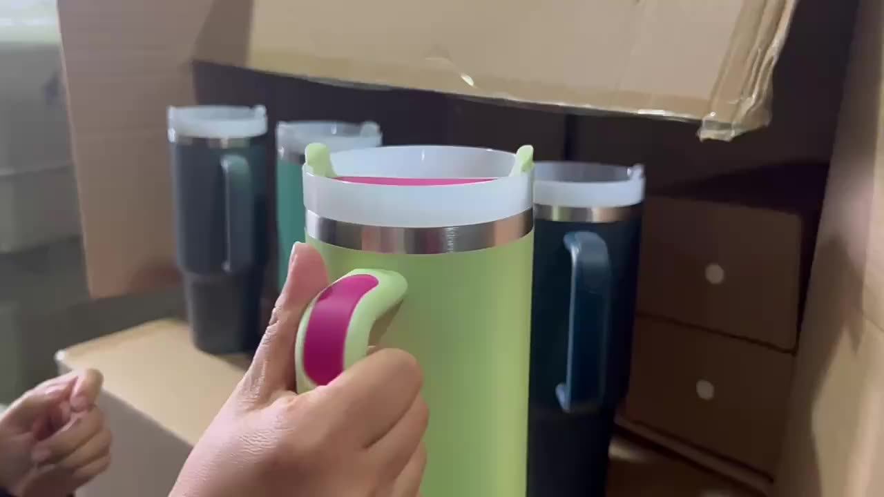 Wholesale Bulk Stainless Steel 40oz Tumbler With Straw Sublimation 40oz