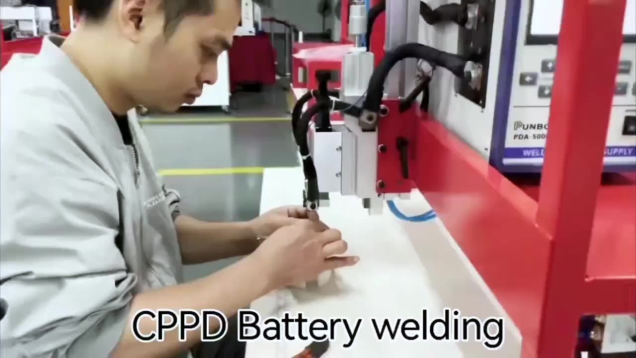 Electric Spot Welding For Battery Pack Factory Single Sided 18650