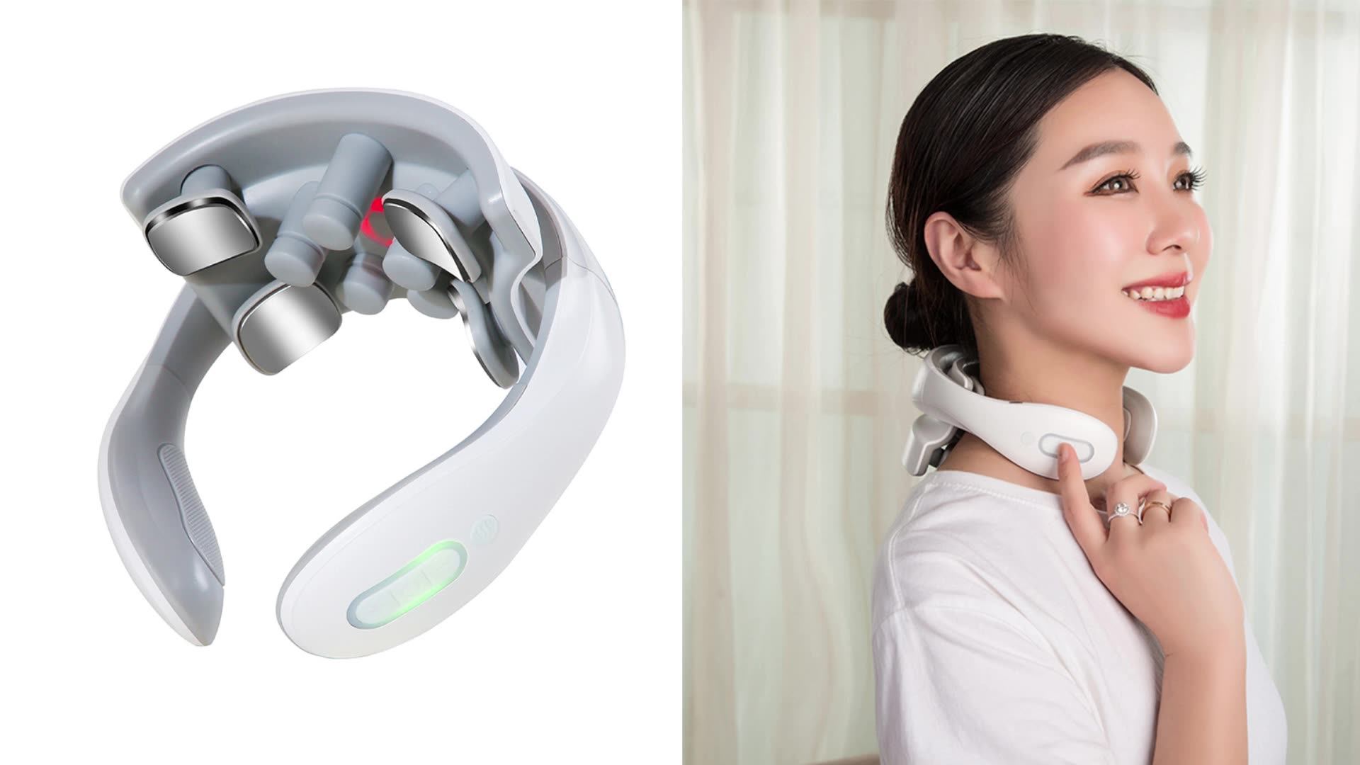 Trending Products 2023 Electric Pulse Ems Cervical Neck And Shoulder