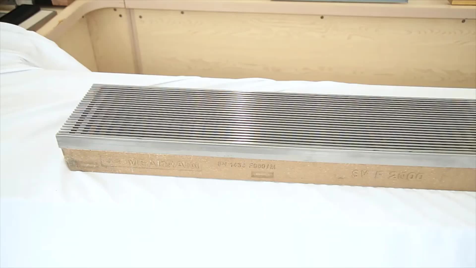 Oem Sink Kitchen Outdoor U Trench Grating Cover Floor Drain Stainless Steel Square Trench Drains