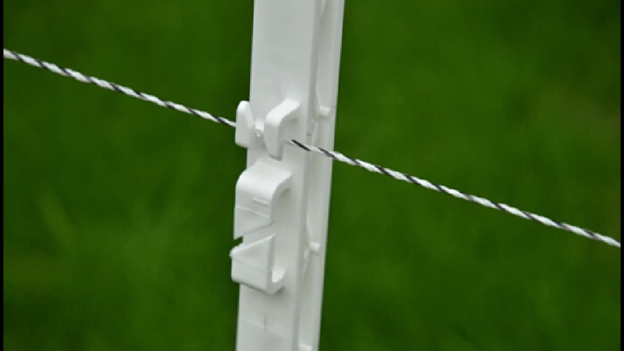 3.5 Ft Tall Double Step Electric Farm Fence Plastic Post Buy Farm