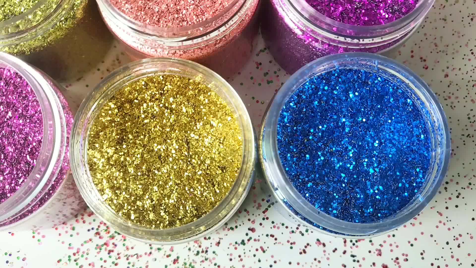 Gh6513 Hot Selling High Temperature Glitter Powder Aluminium Injection