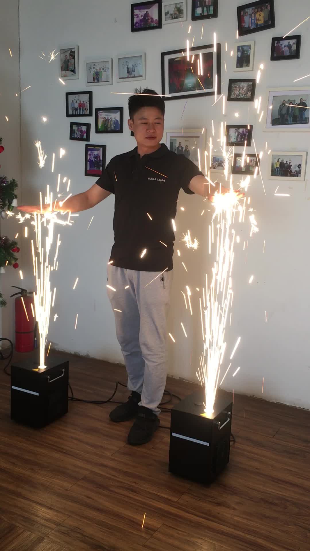 New Design Wedding Machine Cold Spark Fx Professional Audio Video With