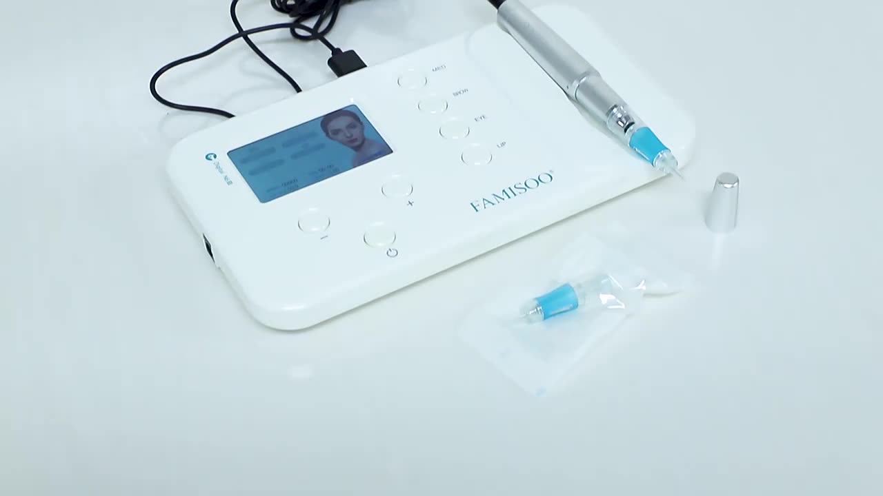 Famisoo PMU Machine - Precision Lip White Buttons Control