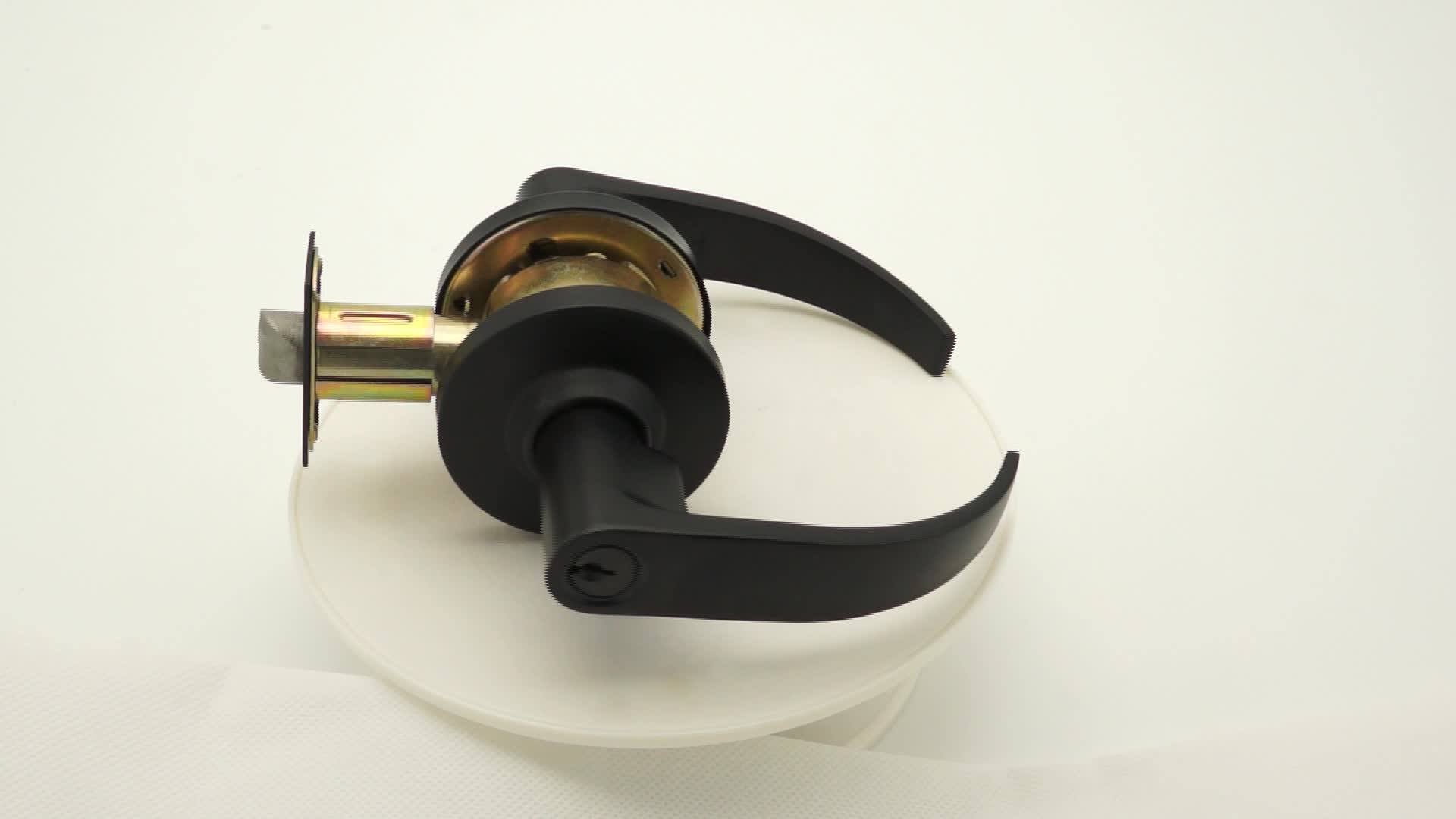 Trust 4491mb Ansi Grade 2 Heavy Duty Commercial Door Lock Cylindrical