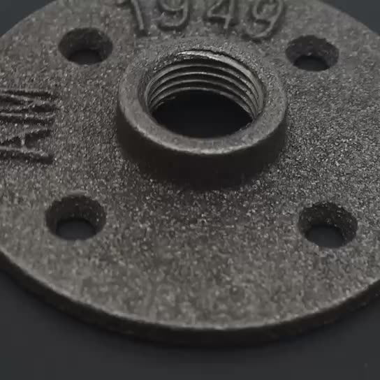 De Técnicas Y Piso Brida De Montaje De Tubería De Tipo 1/2 De Hierro