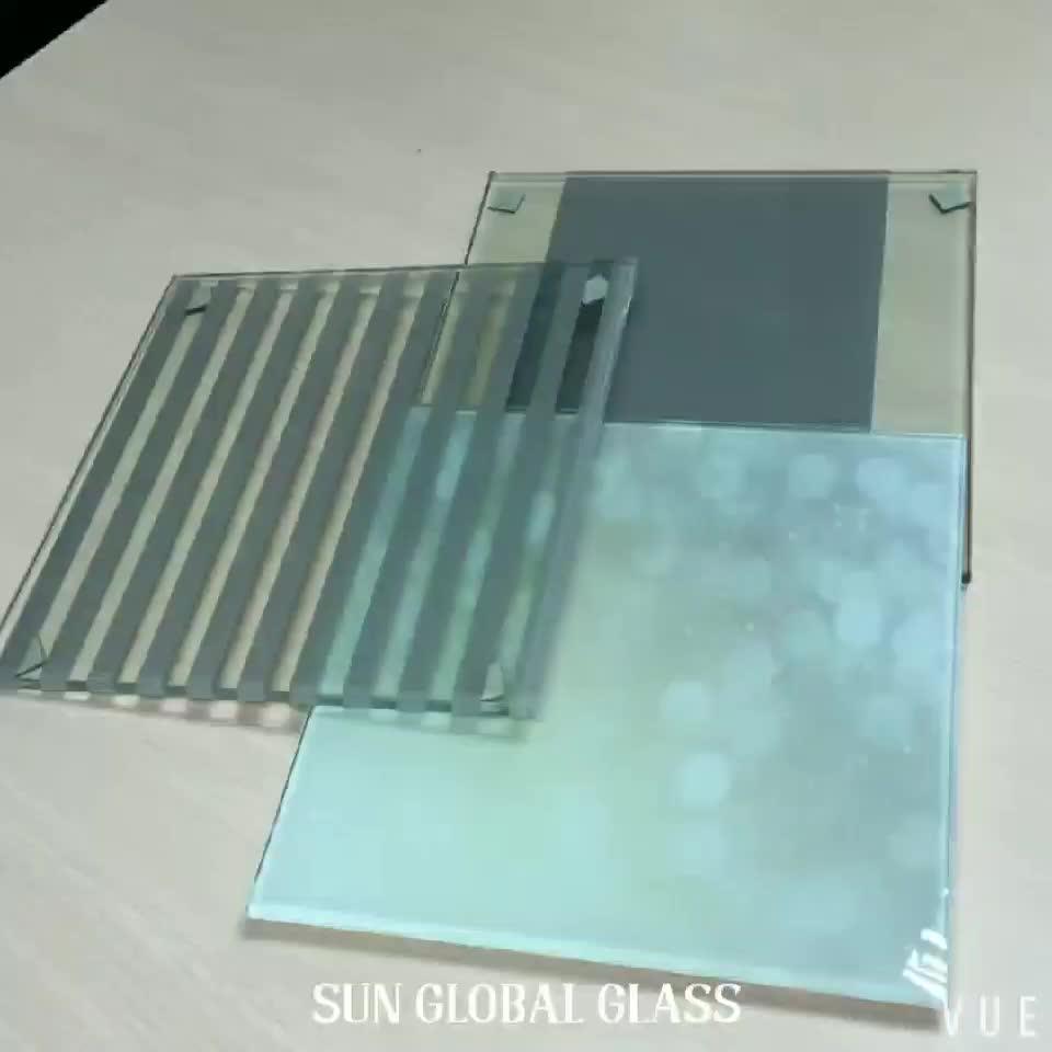 Good Quality Reasonable Price White Color Ceramic Frit Tempered Glass