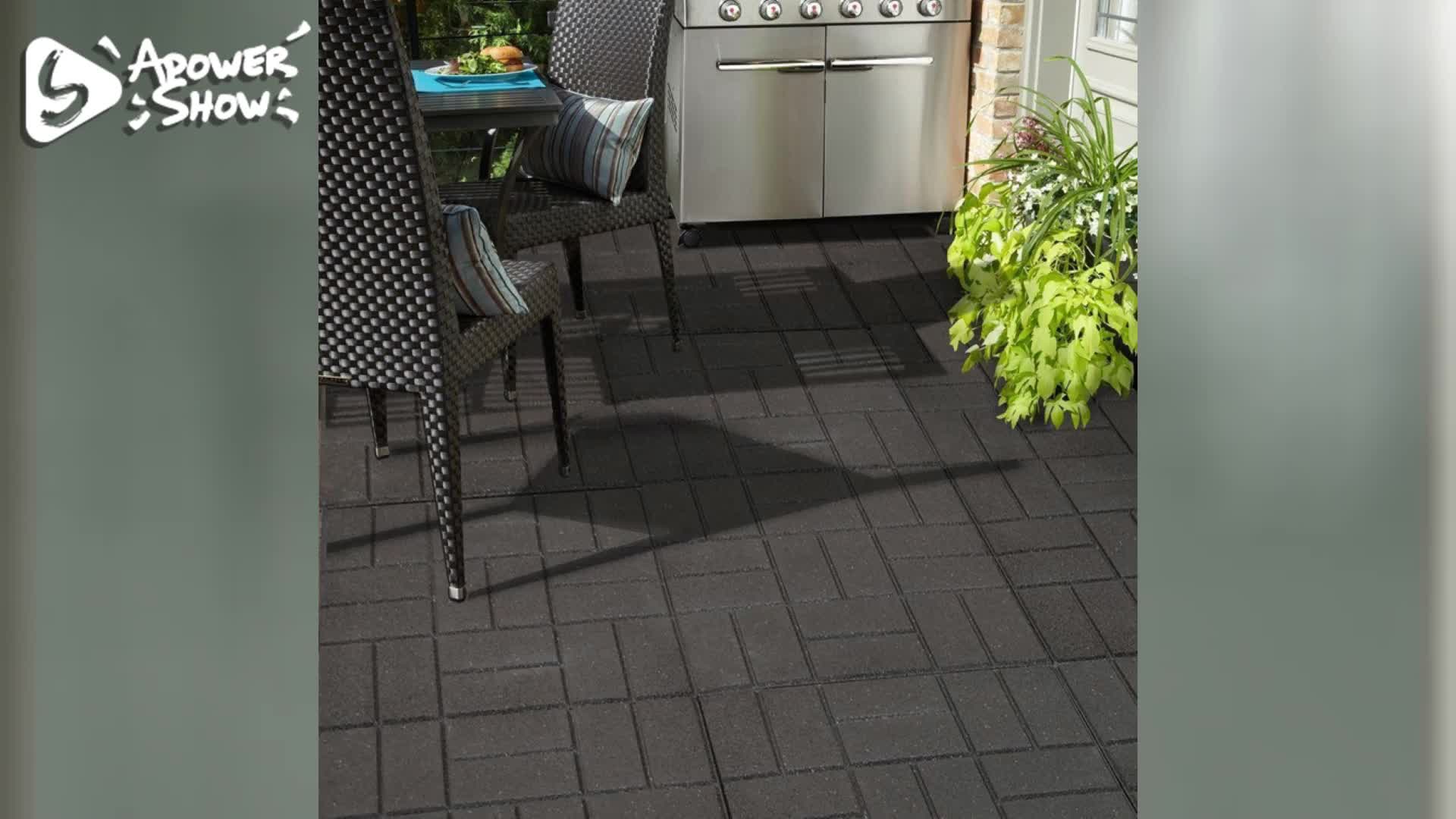 Cheap Flooring Balcony Waterproof Outdoor Flooring Cover Recycled Rubber Deck Tiles Canada Buy Recycled Rubber Deck Tiles Canada Rubber Deck Tiles Lowes Rubberdeck Supertile Product On Alibaba Com