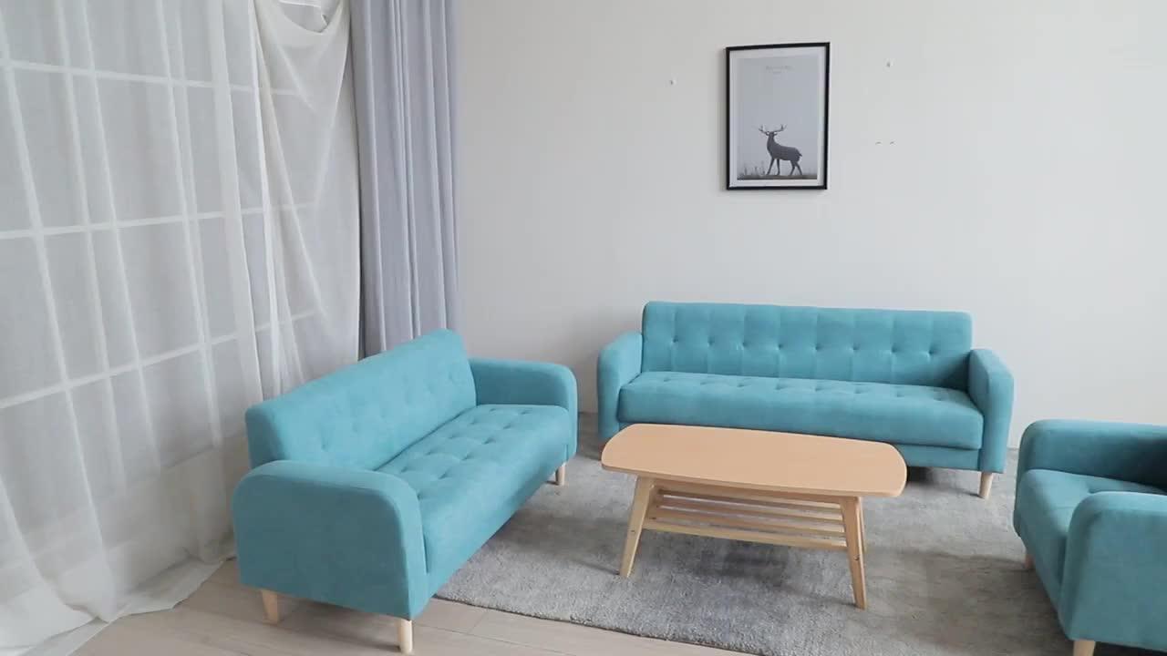 Modern Living Room Furniture Fabric Sofa 3 Seats Many Colors Buy