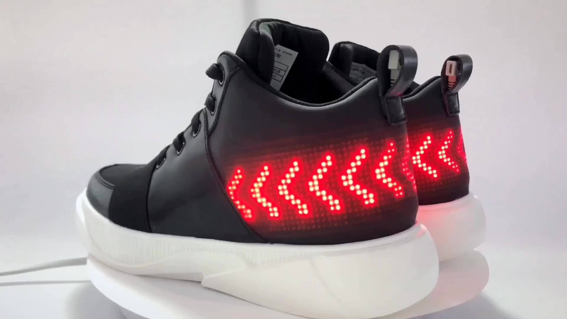 Wireless Programmable Led Message Shoes Led Display Light Up Screen