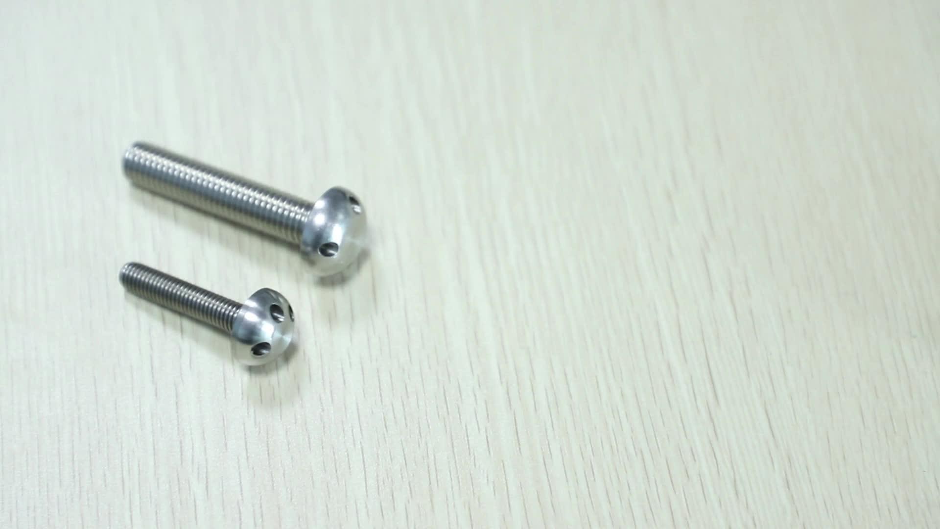 New Design Anti Theft Security Bolt And Nuts Tamper Proof Screw Use