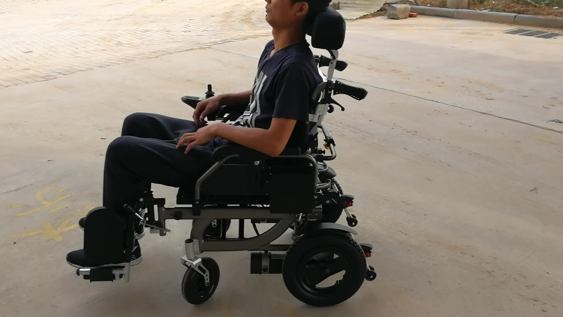 Fashion Adjustable Portable Medical Quadriplegic Wheelchair For