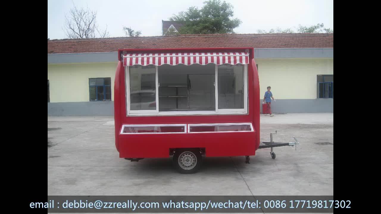 Factory Supply New Style Fast Food Trailer/ Electric Food Van/ Mobile