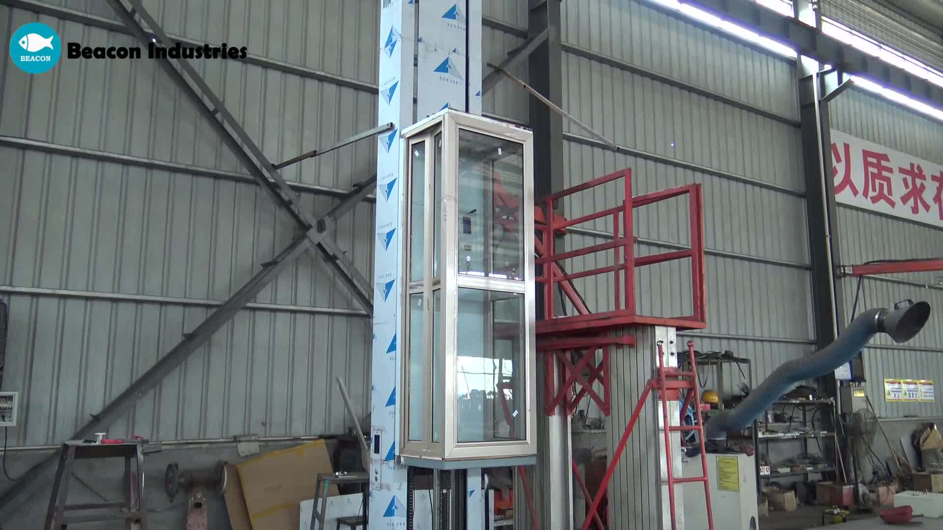 310m Lifting Height 300kg Load 3 Floor Cheap Residential Elevator Lift