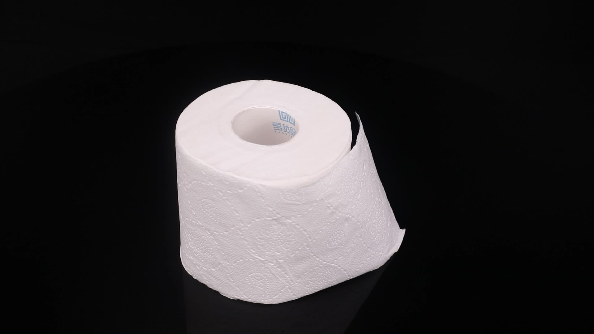 Custom Embossing Papel Higienico Ecological Travel Bamboo Toilet Paper