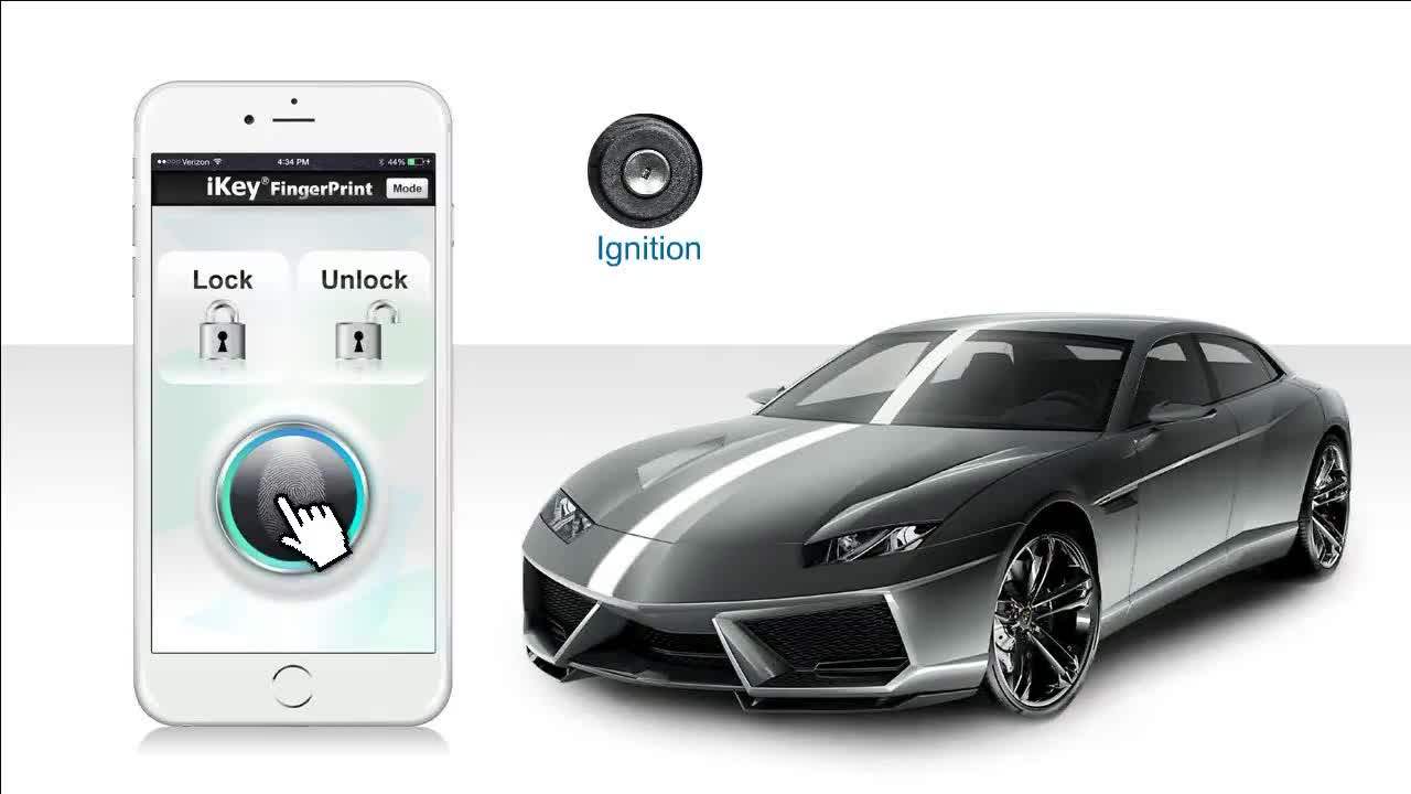 Fingerprint Scanner Door Lock Alarm System For Car Buy Fingerprint