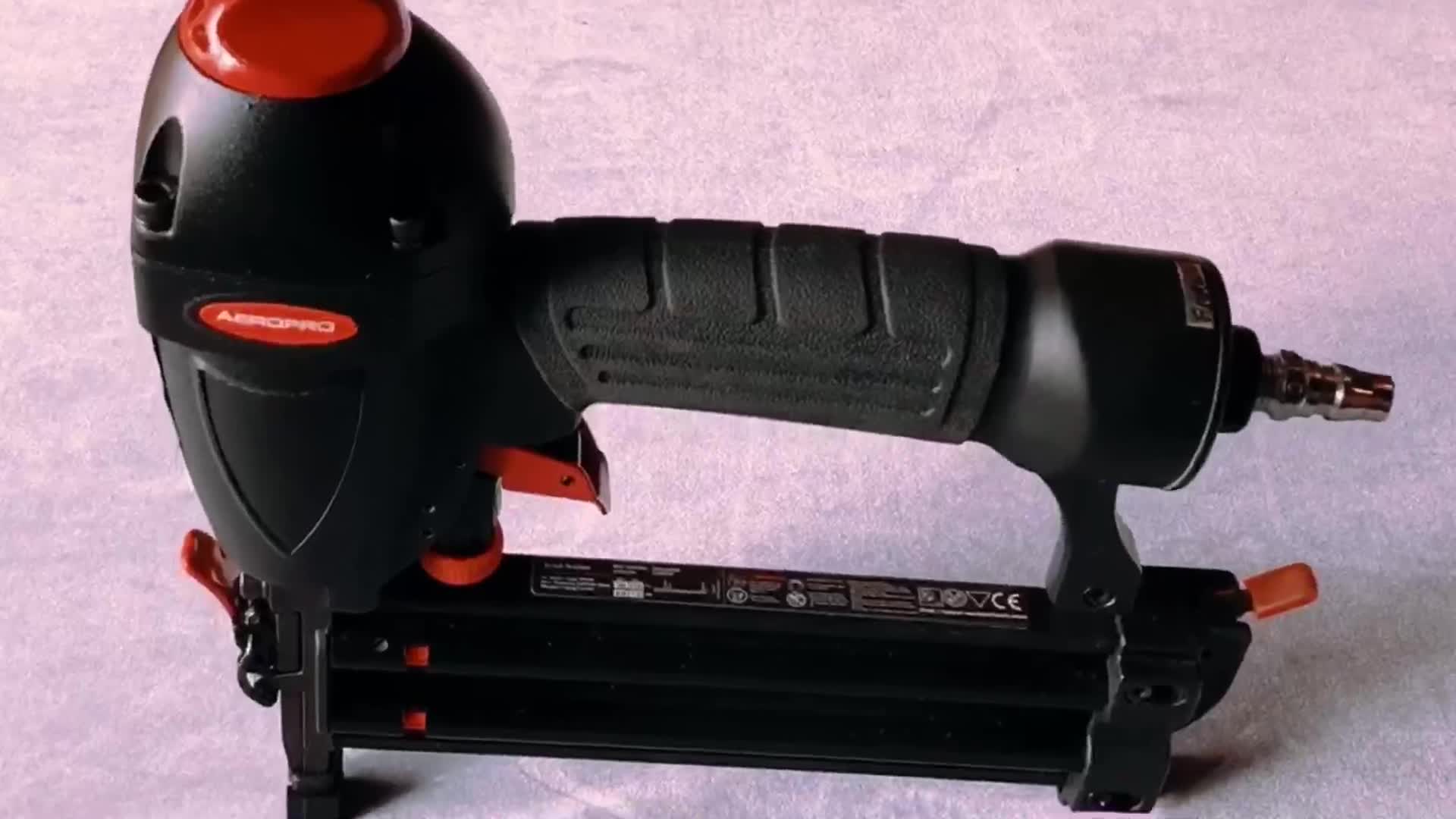 2 In 1 Brad Nailer And Stapler Ergonomic & Lightweight Pneumatic Combo