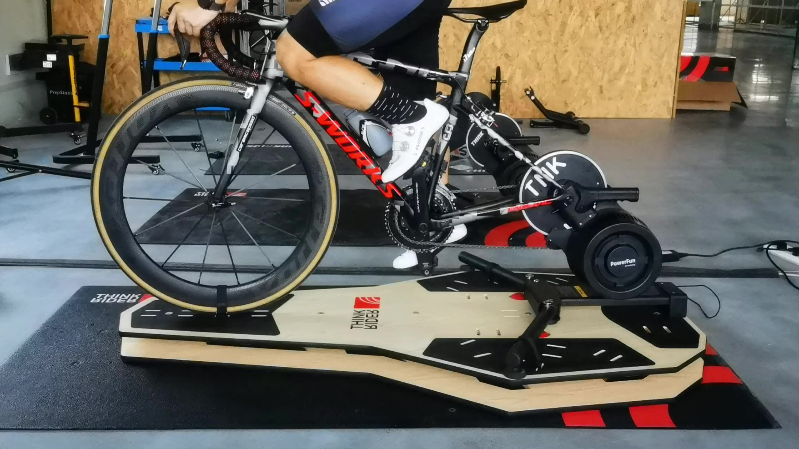 Thinkrider Bicycle Rocking Board For Indoor Bike Trainer Rocker Plate