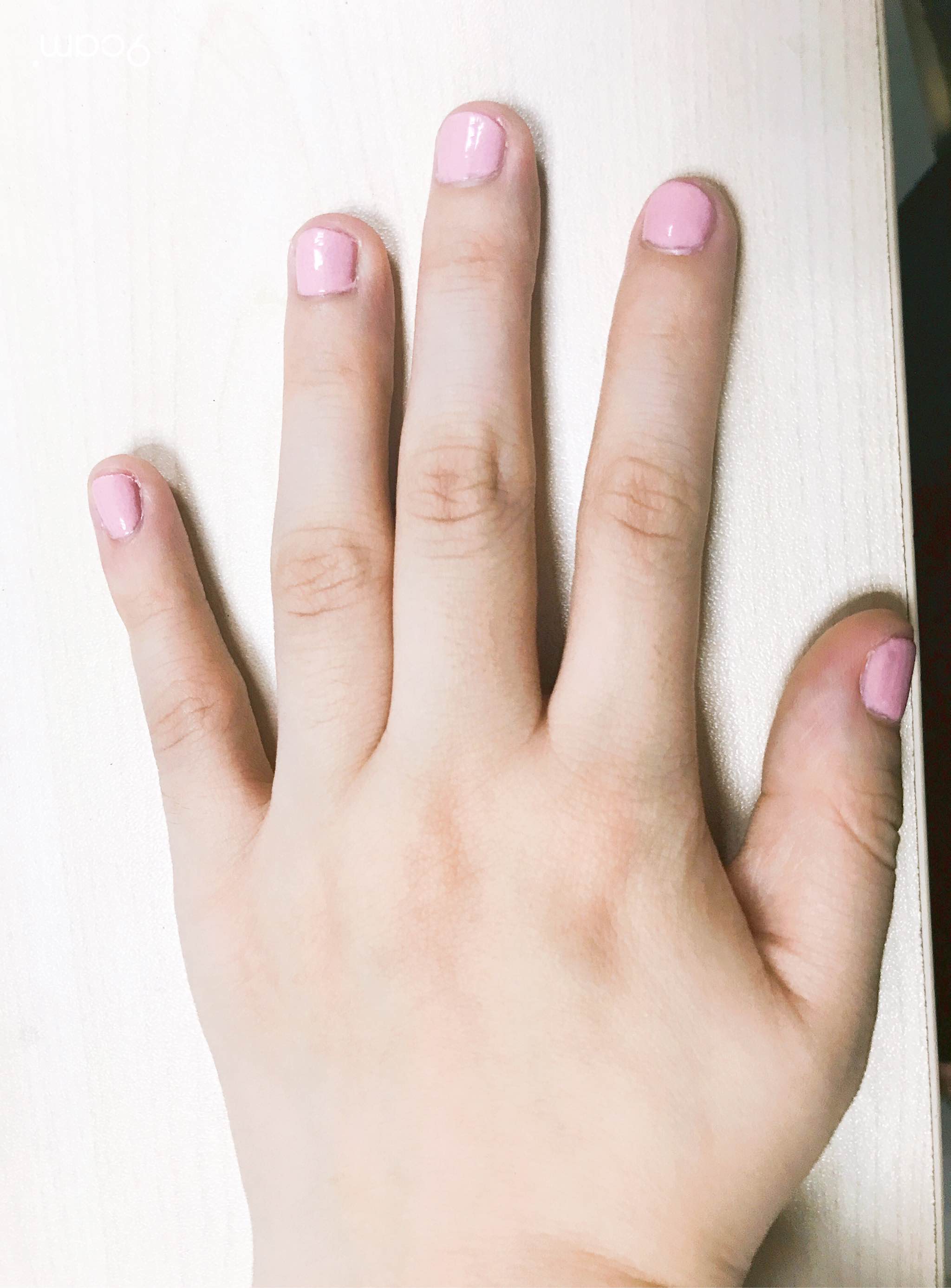 健康可剥甲油少女感粉色迷雾系列怎么样好用吗是什么品牌，来自上班族的亲身体验,第6张