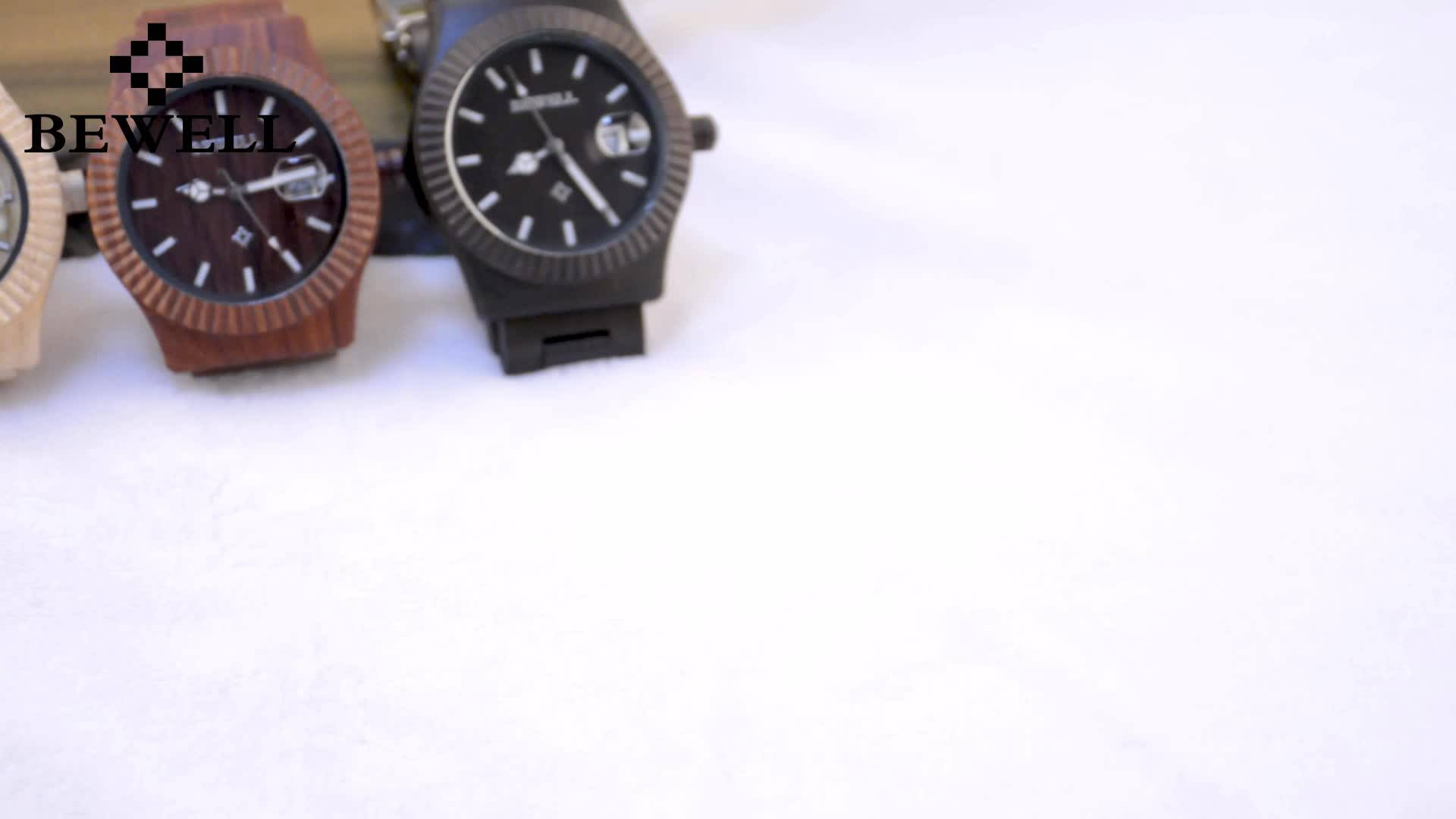 Unique Slim Stone Dial Singapore Movement Wood Quartz Watch Buy