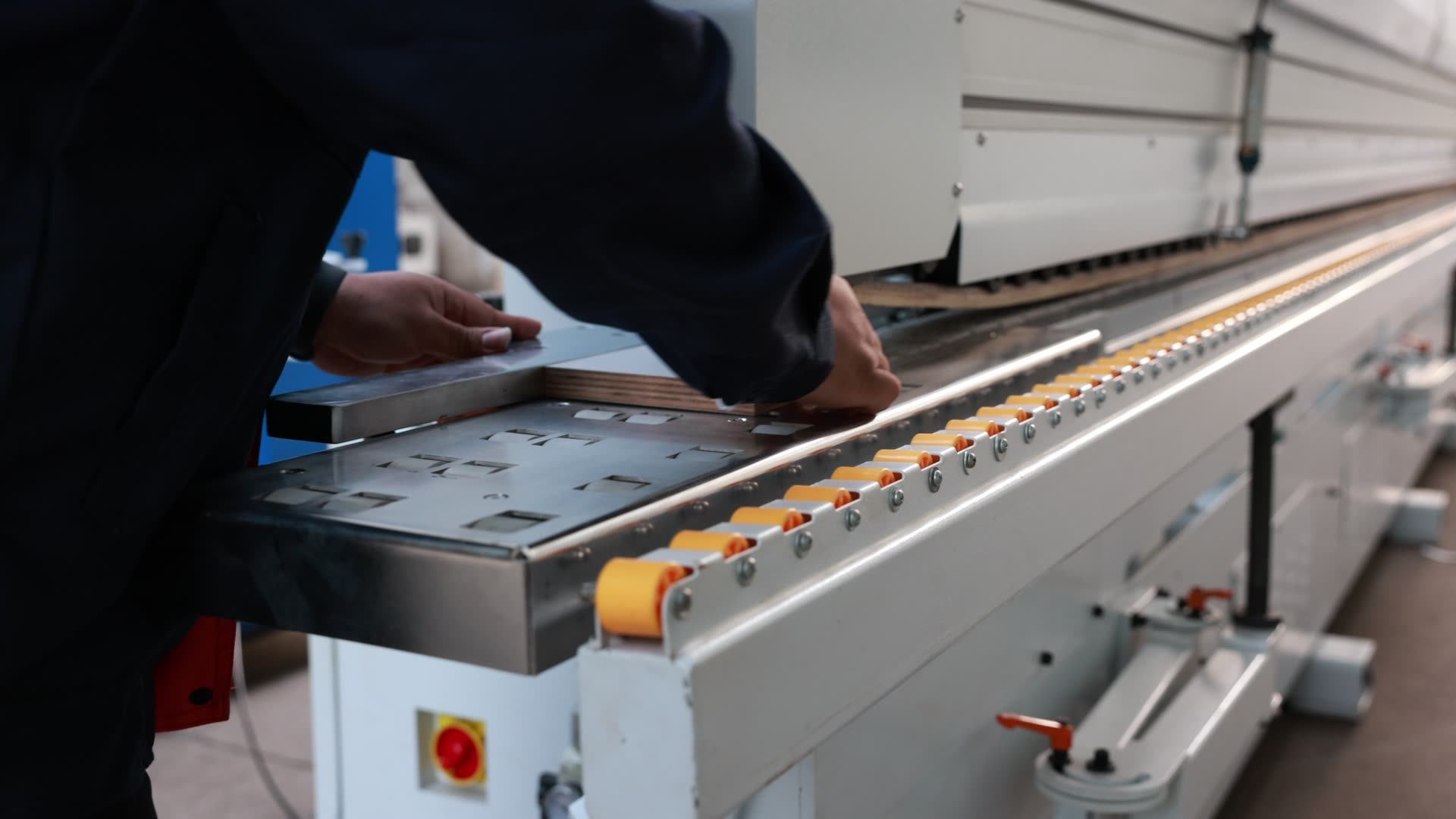 Edge Banding Machine Spare Parts Conveyor Chain Block Homag Woodworking