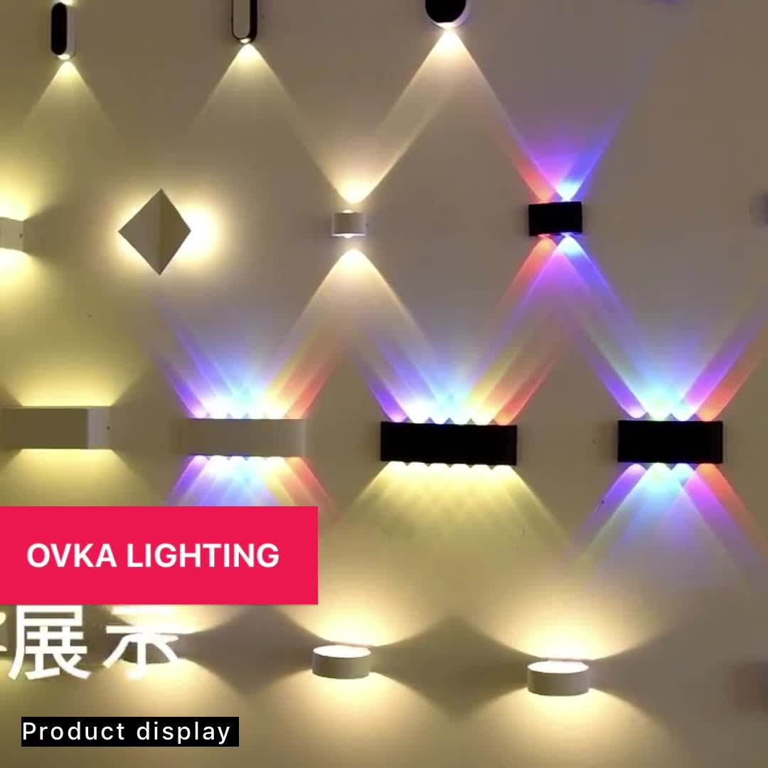 New Design Square Aluminum Ip65 Waterproof 6w 10w Outdoor Led Wall