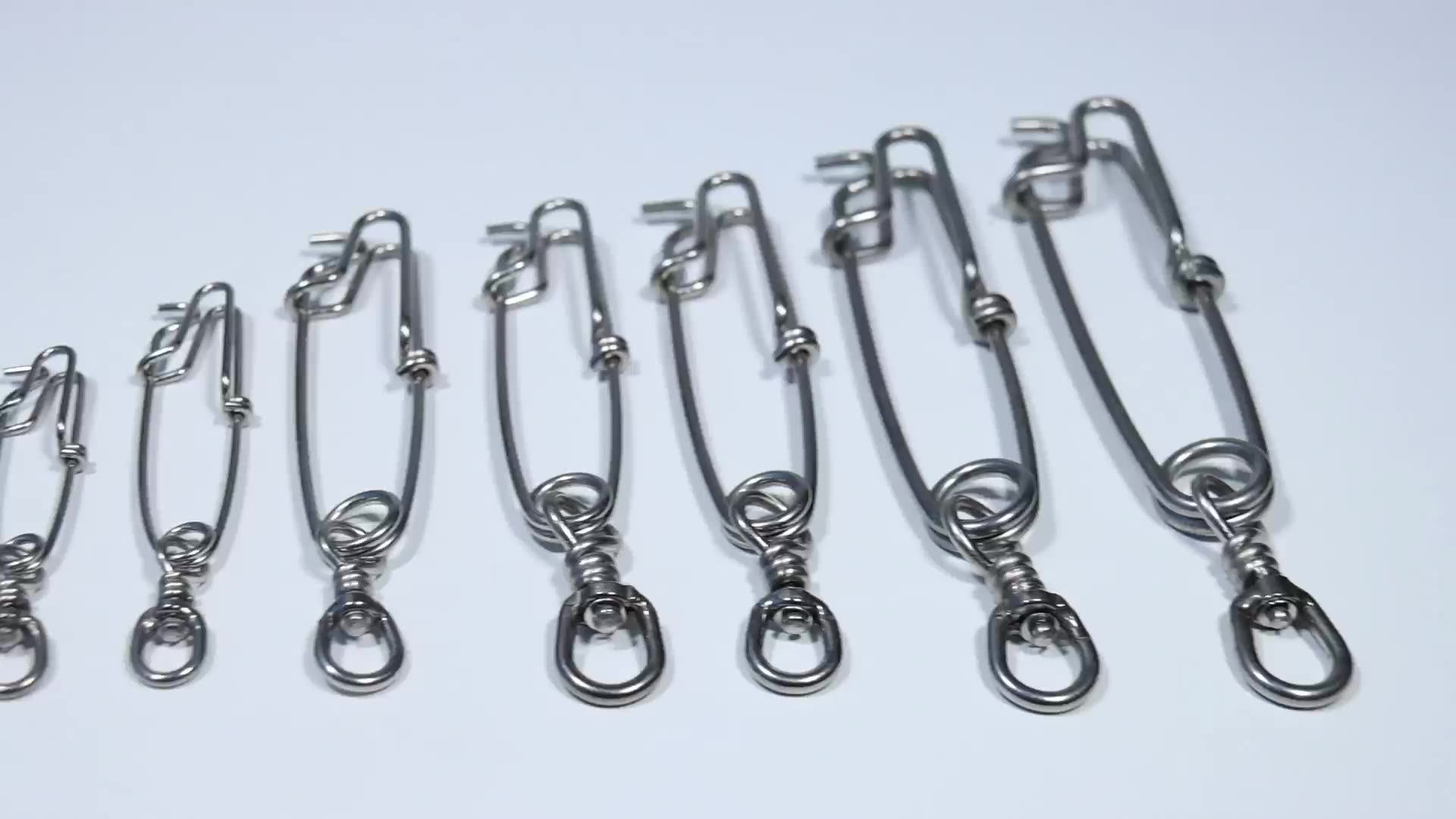 Snapper Fishing Stainless Steel Clip Fishing Longline Snaps Wholesale