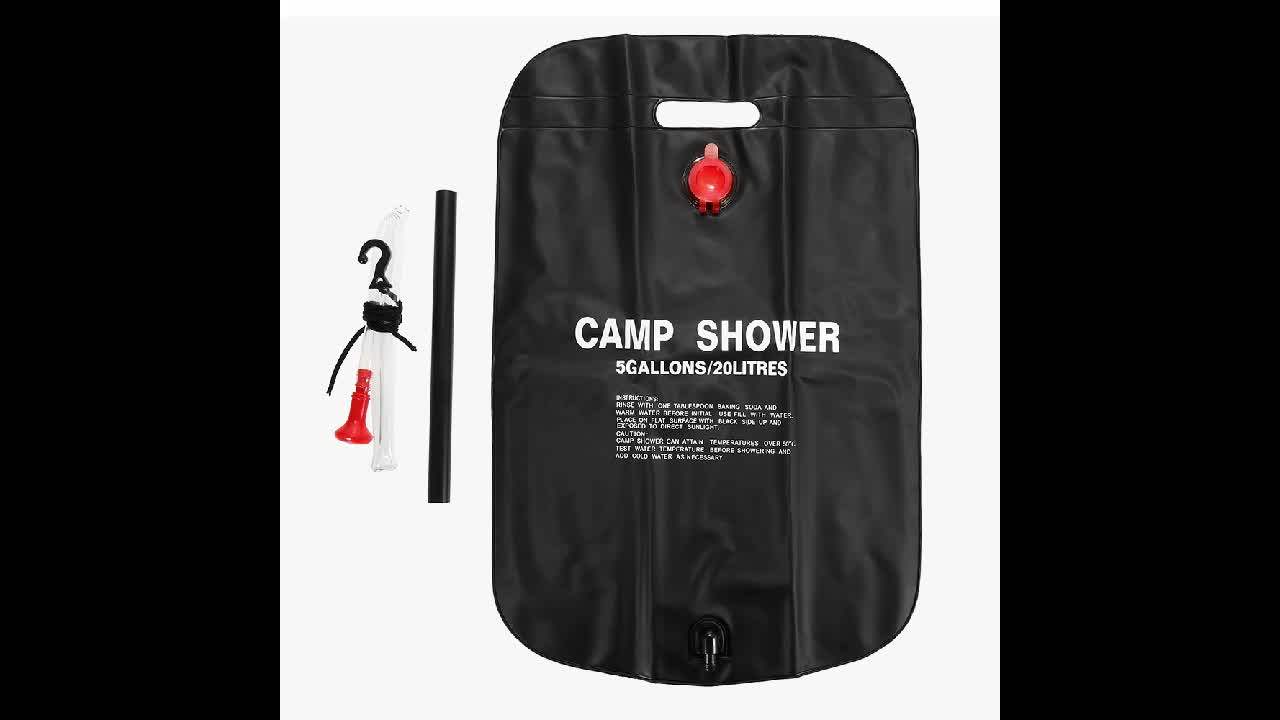 Solar Pvc Water Shower Bag Camping Hanging Outdoor Shower Bag Buy Outdoor Shower Bag,Shower