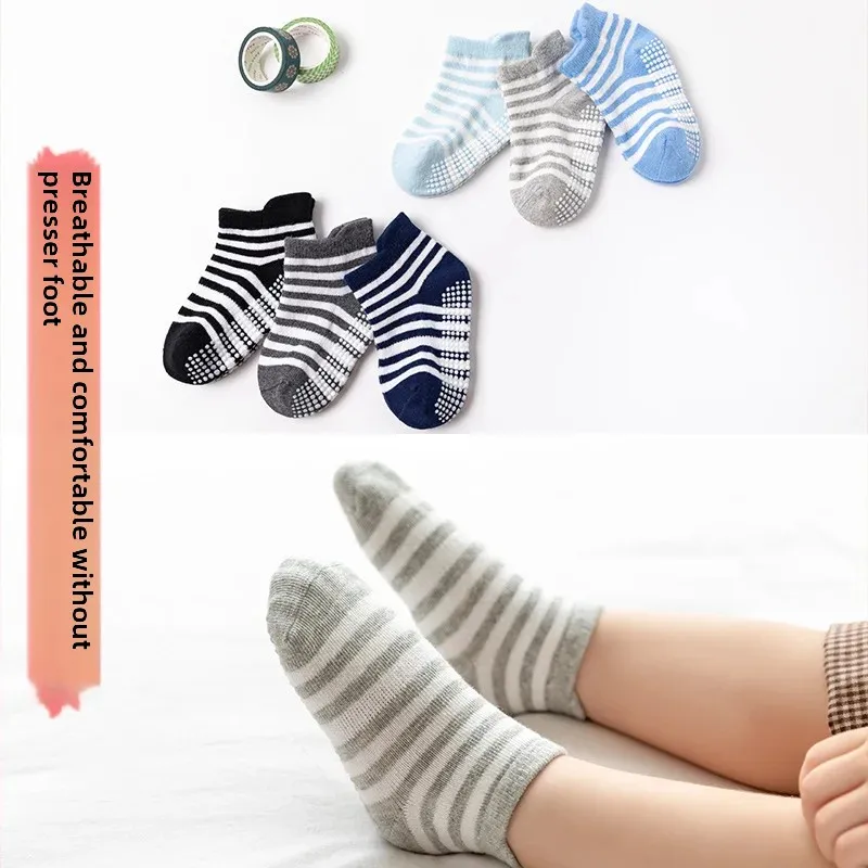 Non-slip children's summer socks for boys, Amazon