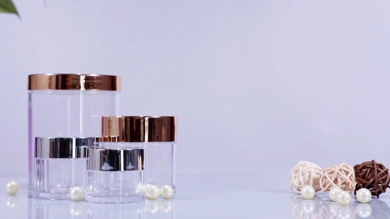 Body Lotion Containers Cosmetic Cream Jar Plastic Jar Plastic 1oz 2oz