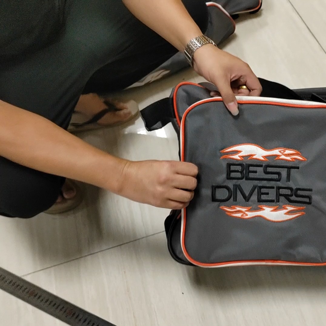 Functional Pocket1680 Denier High Quality Scuba Diving Travel Bag On