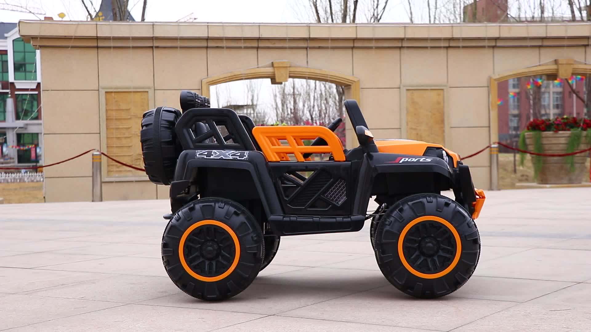 Big Wheels Kids Electric Children Racing Car Toy With Two Seat/ Remote