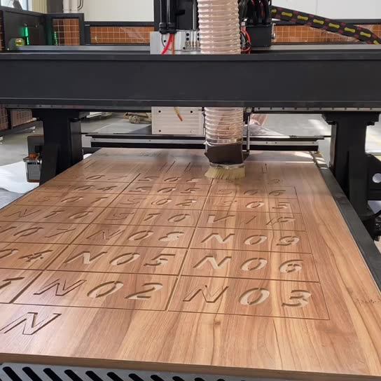 Auto Feeding 1224 Nesting Cnc Router Furniture Making Machine