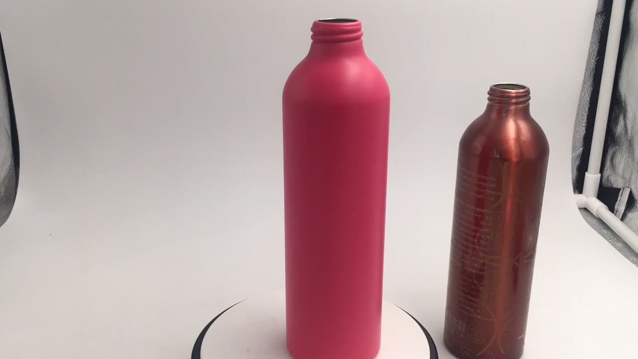 150ml 180ml Recyclable Personal Care Cosmetic Mouthwash Metal Aluminum