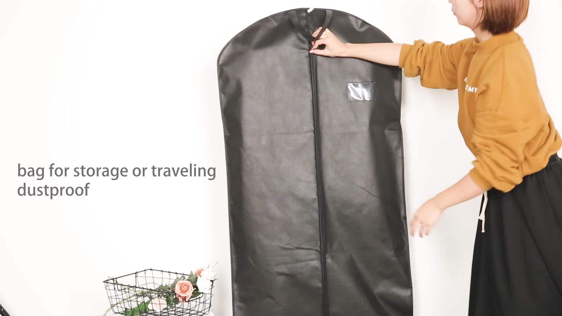 Eco Custom Packaging Nice Nonwoven Garment Bags Buy Packaging Bags