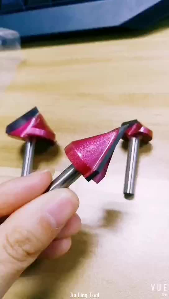 Jialing 3d V Type Window Router Bit Cnc Engraving Tools Woodworking