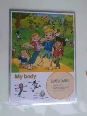 Cambridge children English 123startersmoversflyers test vocabulary word list plastic seal card