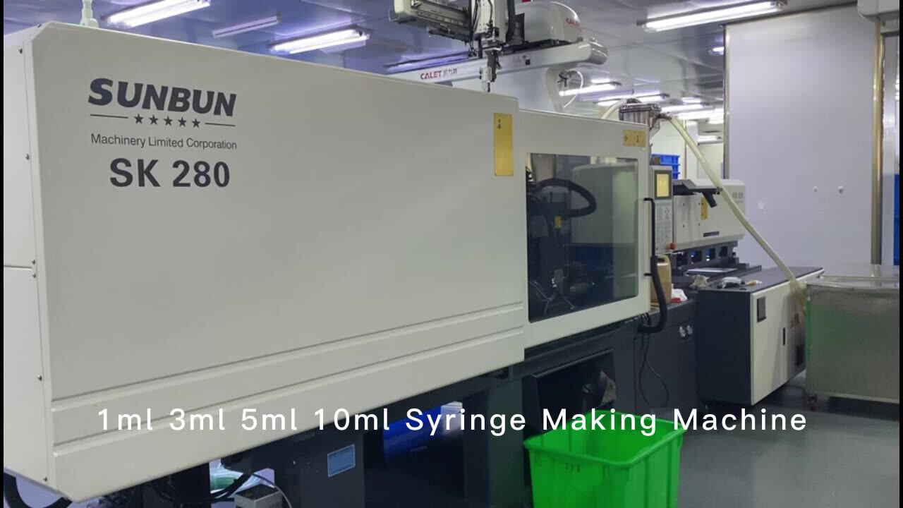 Urine Container Injection Machine Medical Disposable Syringe Making